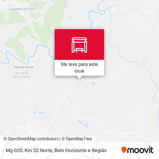 Mg-020, Km 32 Norte mapa