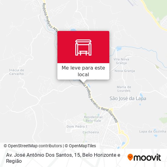 Av. José Antônio Dos Santos, 15 mapa