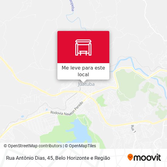Rua Antônio Dias, 45 mapa