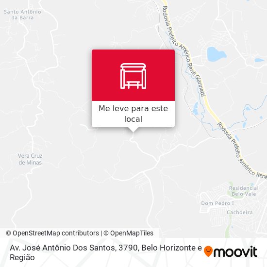 Av. José Antônio Dos Santos, 3790 mapa