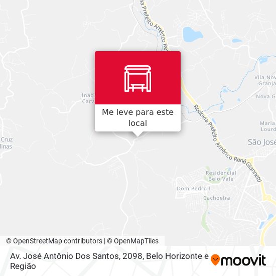 Av. José Antônio Dos Santos, 2098 mapa