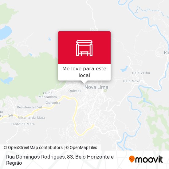 Rua Domingos Rodrigues, 83 mapa