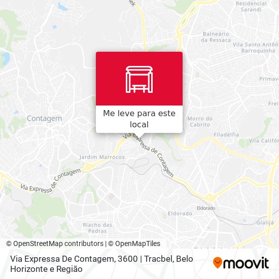 Via Expressa De Contagem, 3600 | Tracbel mapa