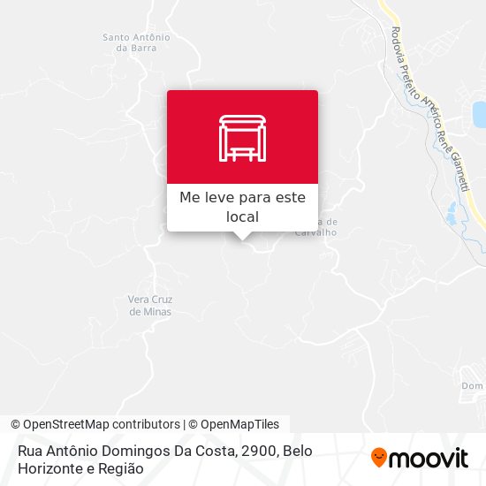 Rua Antônio Domingos Da Costa, 2900 mapa