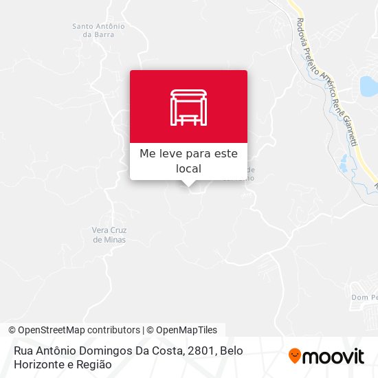 Rua Antônio Domingos Da Costa, 2801 mapa