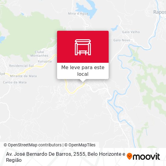 Av. José Bernardo De Barros, 2555 mapa