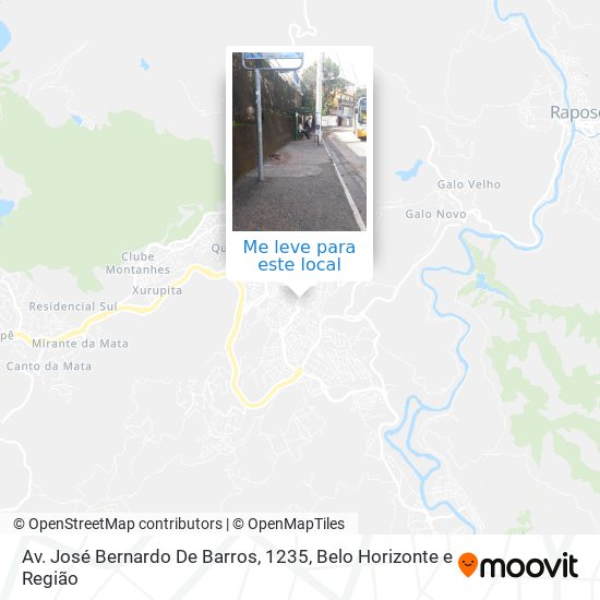 Av. José Bernardo De Barros, 1235 mapa