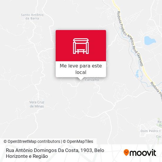 Rua Antônio Domingos Da Costa, 1903 mapa