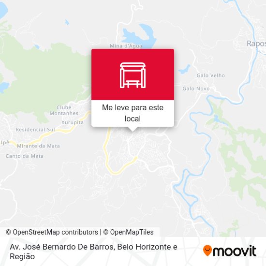 Av. José Bernardo De Barros mapa