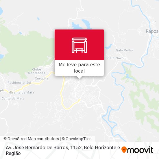 Av. José Bernardo De Barros, 1152 mapa