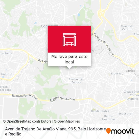Avenida Trajano De Araújo Viana, 995 mapa
