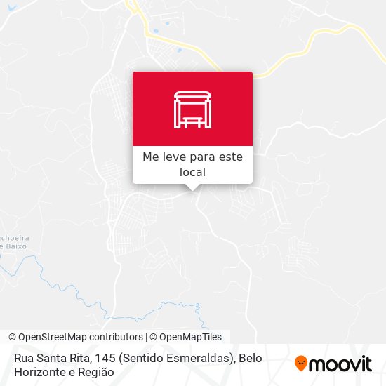 Rua Santa Rita, 145 (Sentido Esmeraldas) mapa
