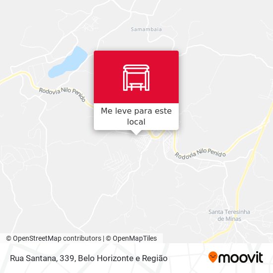 Rua Santana, 339 mapa
