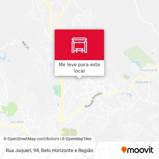 Rua Juqueri, 98 mapa