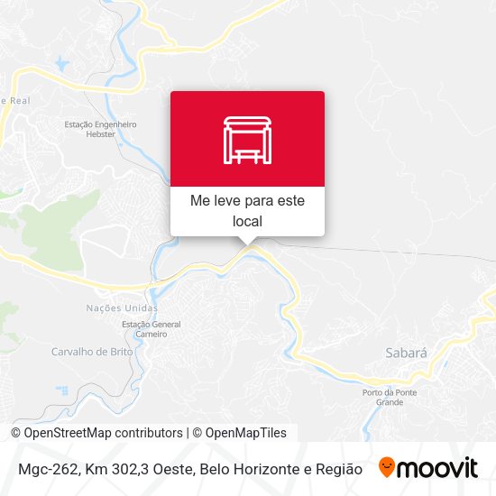 Mgc-262, Km 302,3 Oeste mapa