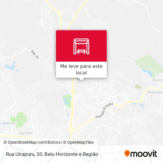 Rua Uirapuru, 30 mapa