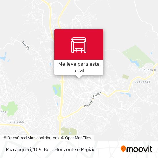 Rua Juqueri, 109 mapa