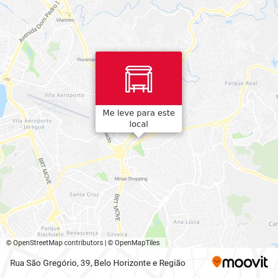Rua São Gregório, 39 mapa