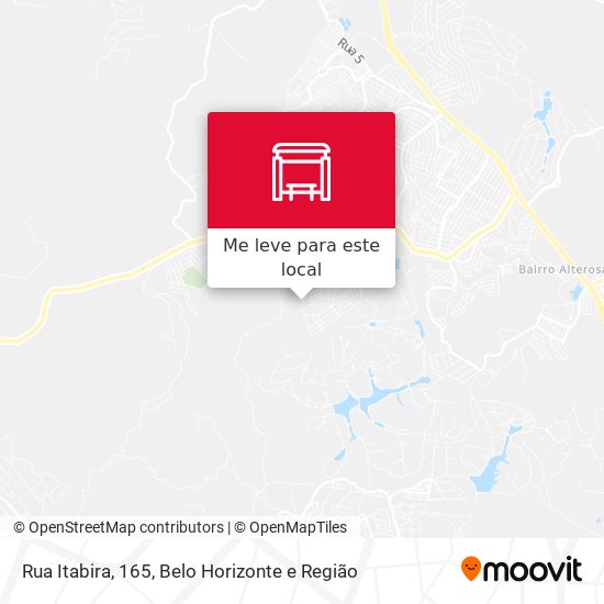 Rua Itabira, 165 mapa