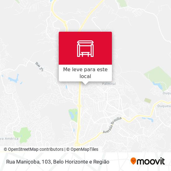 Rua Maniçoba, 103 mapa