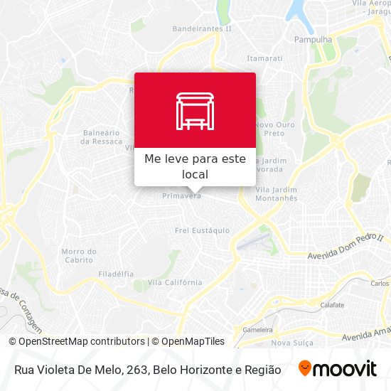 Rua Violeta De Melo, 263 mapa