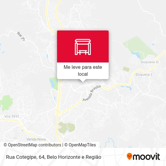 Rua Cotegipe, 64 mapa