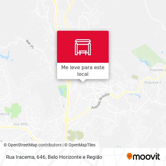 Rua Iracema, 646 mapa