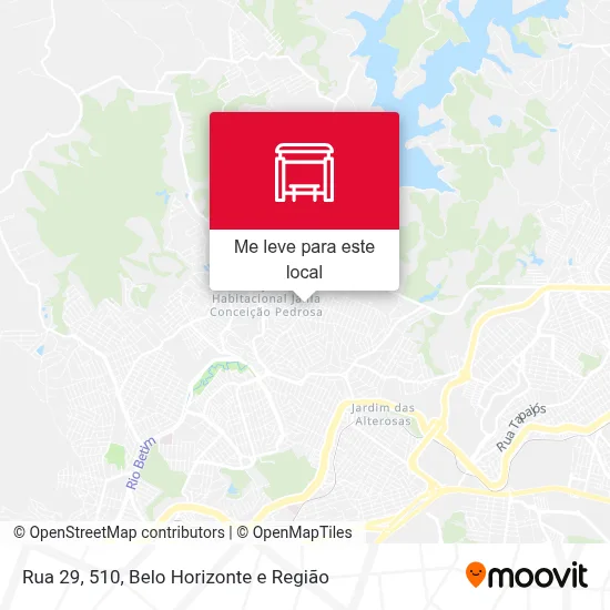 Rua 29, 510 mapa