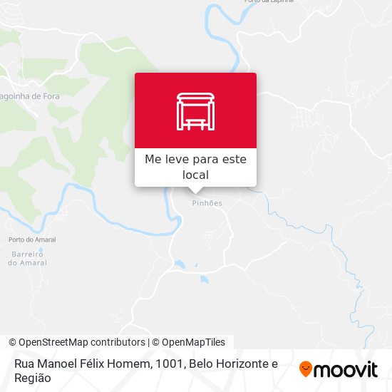 Rua Manoel Félix Homem, 1001 mapa