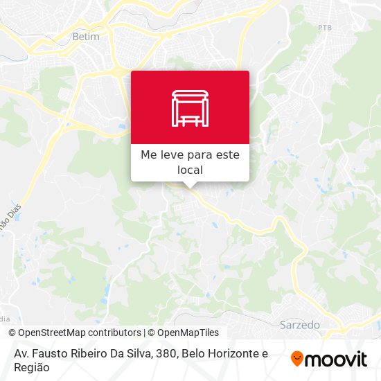 Av. Fausto Ribeiro Da Silva, 380 mapa