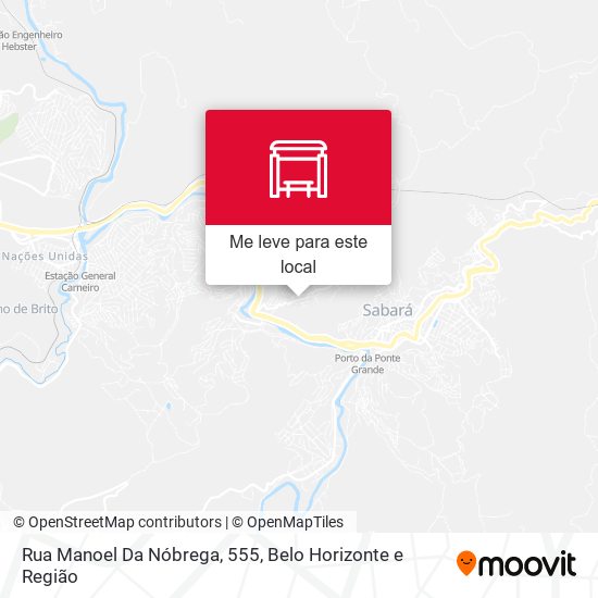 Rua Manoel Da Nóbrega, 555 mapa
