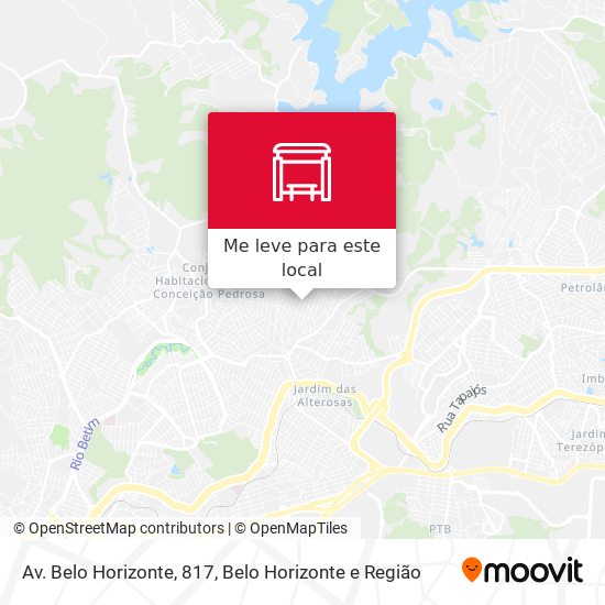 Av. Belo Horizonte, 817 mapa