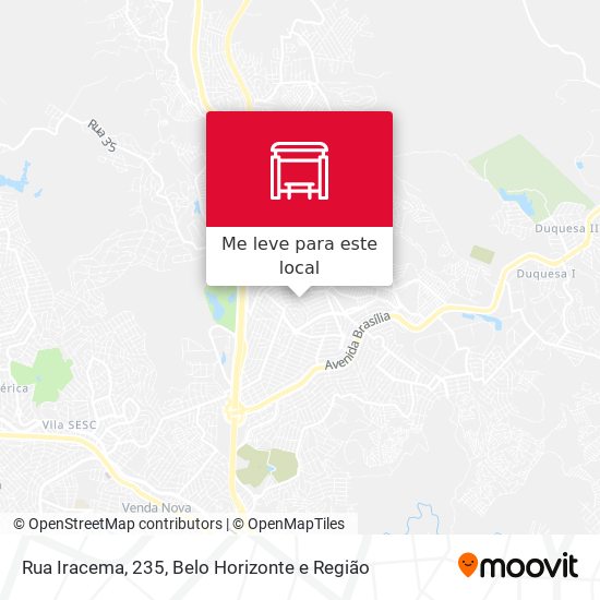 Rua Iracema, 235 mapa