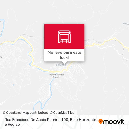 Rua Francisco De Assis Pereira, 100 mapa