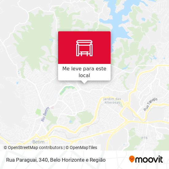 Rua Paraguai, 340 mapa