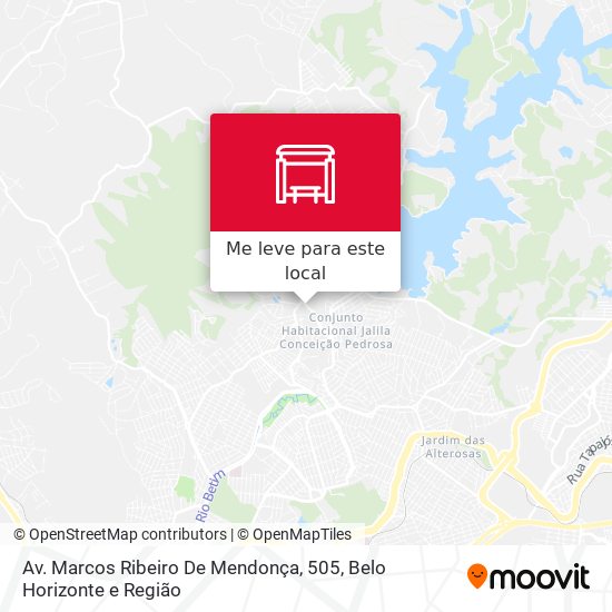 Av. Marcos Ribeiro De Mendonça, 505 mapa