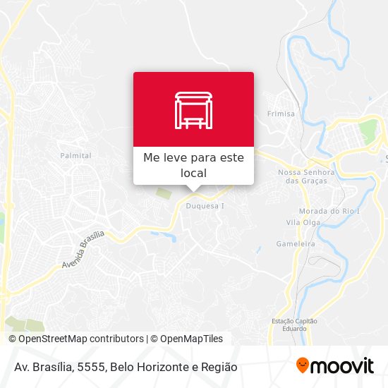 Av. Brasília, 5555 mapa