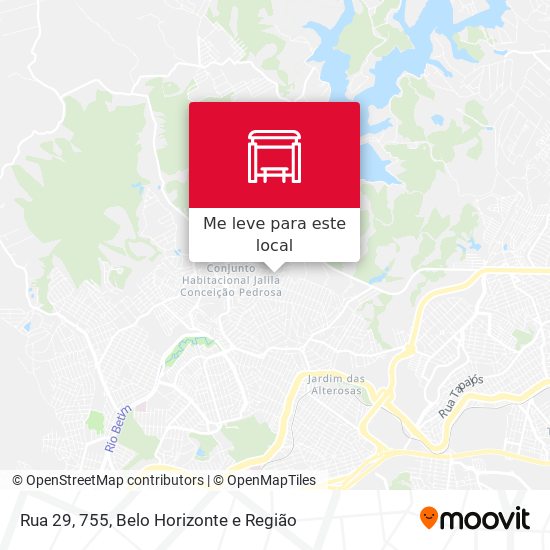 Rua 29, 755 mapa