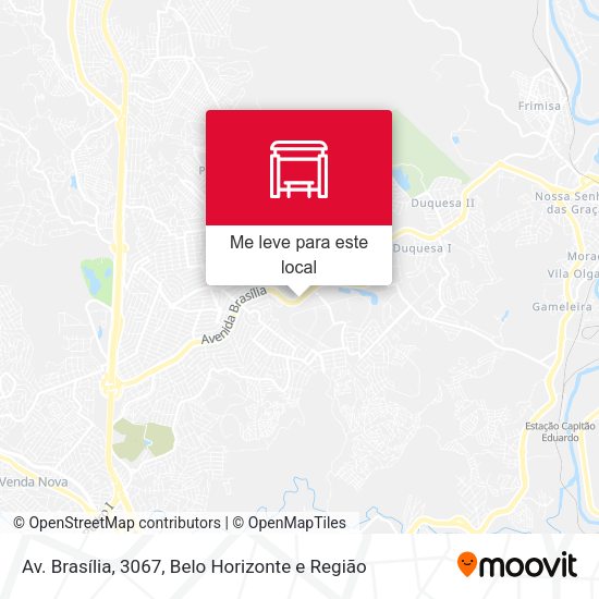 Av. Brasília, 3067 mapa