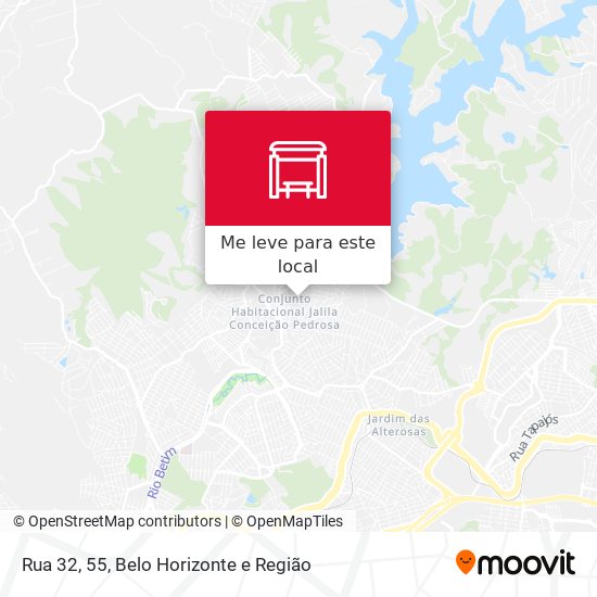 Rua 32, 55 mapa