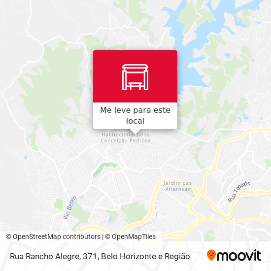 Rua Rancho Alegre, 371 mapa