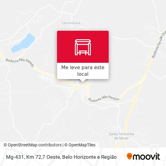 Mg-431, Km 72,7 Oeste mapa