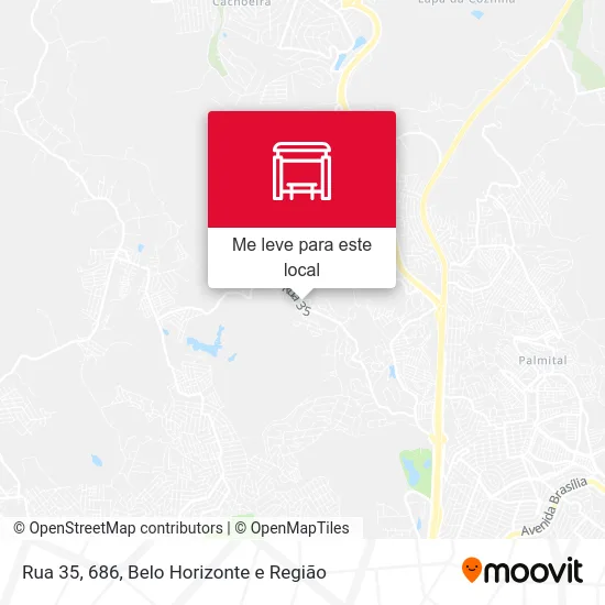 Rua 35, 686 mapa