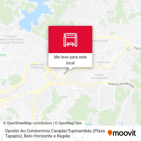 Oposto Ao Condomínio Carajás / Tupinambás (Plaza Tapajós) mapa