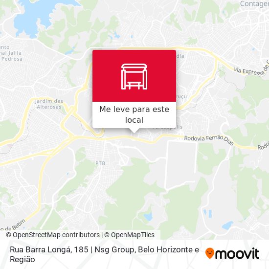Rua Barra Longá, 185 | Nsg Group mapa