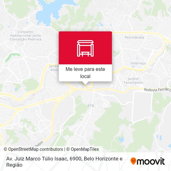 Av. Juiz Marco Túlio Isaac, 6900 mapa