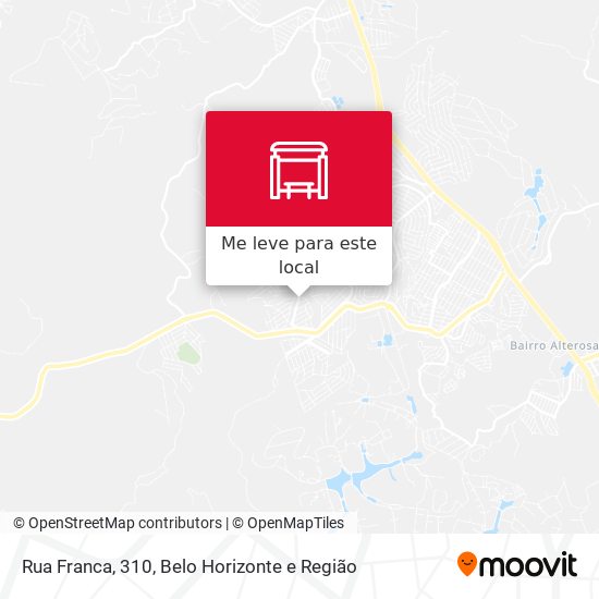 Rua Franca, 310 mapa