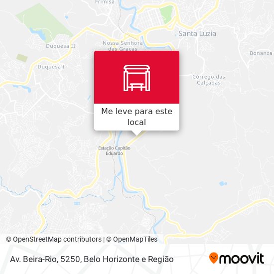 Av. Beira-Rio, 5250 mapa