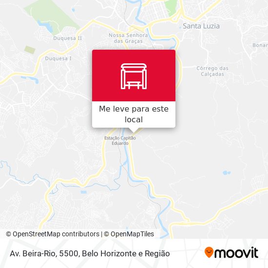 Av. Beira-Rio, 5500 mapa