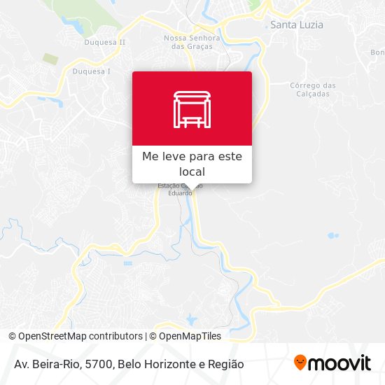 Av. Beira-Rio, 5700 mapa